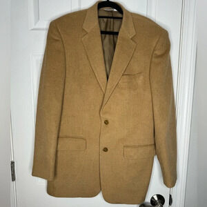 Joseph & Feiss International 100% Camel Hair 40 Long Mens Blazer Sports Coat